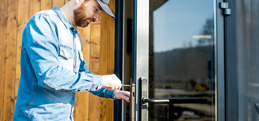 Frameless Glass Storefront Door Locks Replacement in Stanton, CA