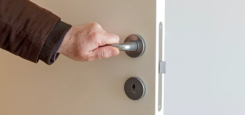 Restroom Locks Privacy Bolt Installation in Stanton, California